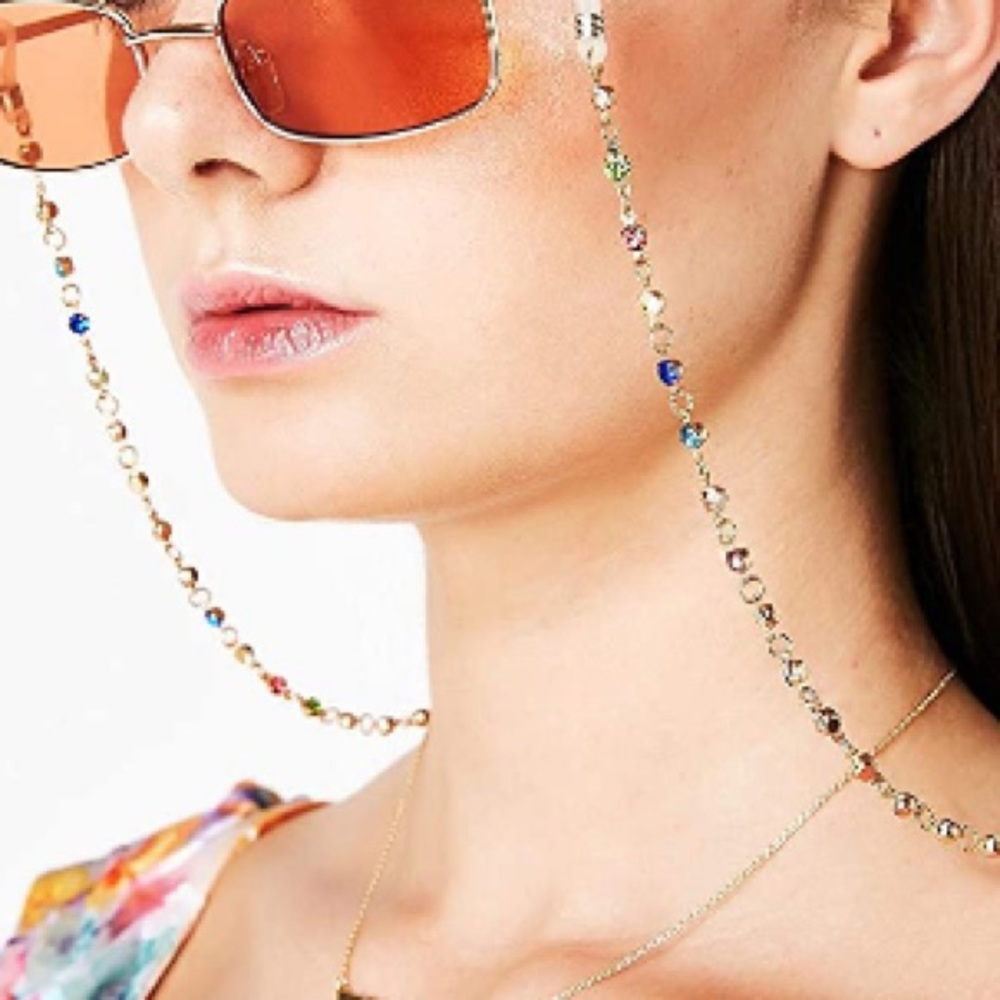 Mask/Eyeglass chain Multicolor
